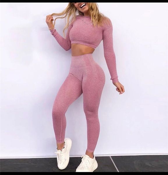 seamless yoga suit 2 piece sports shirts crop seamless leggings sport set gym clothes fitness tracksuit workout set femme, Gray
seamless yoga suit 2 piece sports shirts crop seamless leggings sport set gym clothes fitness tracksuit workout set femme, Gray