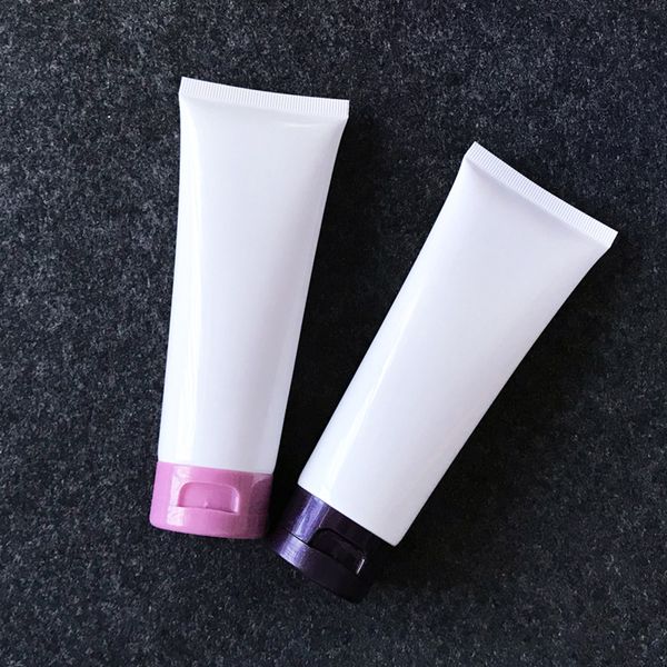 100ml white hose plastic cover cosmetic packaging empty bottle facial cleanser moisturizer bottle fast shipping f1931
100ml white hose plastic cover cosmetic packaging empty bottle facial cleanser moisturizer bottle fast shipping f1931