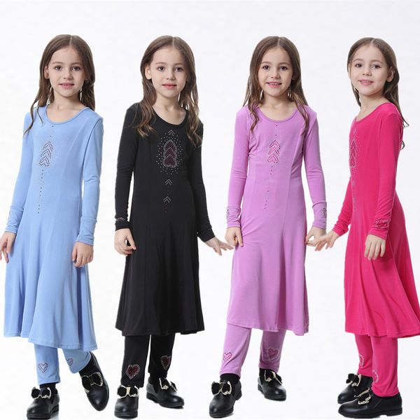muslim islamic girl dress long sleeve dresses abaya kaftan for girls dress+pant 2pcs suits combinaison musulman enfant clothes, Red
muslim islamic girl dress long sleeve dresses abaya kaftan for girls dress+pant 2pcs suits combinaison musulman enfant clothes, Red