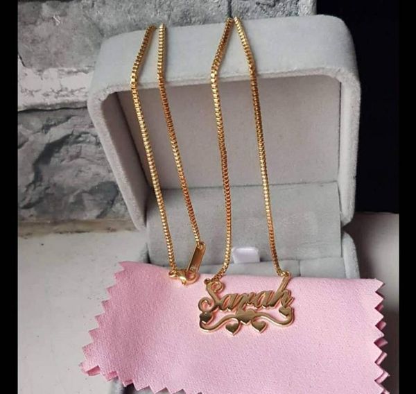 dainty ribbon heart with personalized name necklaces for women nameplate jewelry stainless steel custom letter necklace bijoux, Silver
dainty ribbon heart with personalized name necklaces for women nameplate jewelry stainless steel custom letter necklace bijoux, Silver