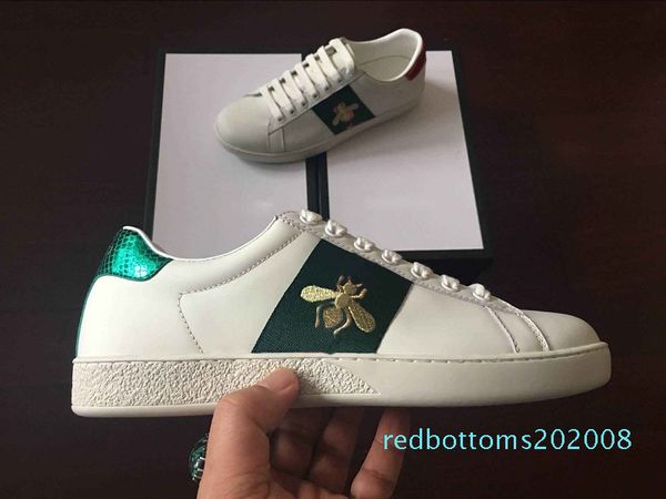 big size us5-us13 white black shoes designer leather ace shoes man women plus size luxury casual shoes with box dust bag 08rr
big size us5-us13 white black shoes designer leather ace shoes man women plus size luxury casual shoes with box dust bag 08rr