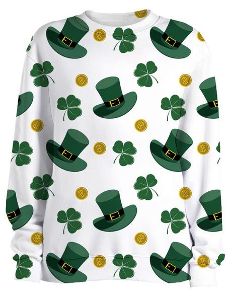 men's hoodies & sweatshirts elf hat shamrock gold coin pattern blouse 3d digital polyerster men sportswear workout cotton smooth, Black
men's hoodies & sweatshirts elf hat shamrock gold coin pattern blouse 3d digital polyerster men sportswear workout cotton smooth, Black