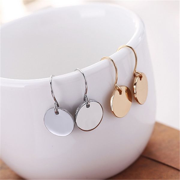 new silver gold color round circle dangle earrings for women fashion geometric earring wedding party gifts
new silver gold color round circle dangle earrings for women fashion geometric earring wedding party gifts