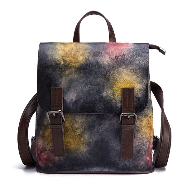 johnature retro genuine leather small backpack 2019 new handmade fashion soft handle cow leather leisure mini backpack
johnature retro genuine leather small backpack 2019 new handmade fashion soft handle cow leather leisure mini backpack