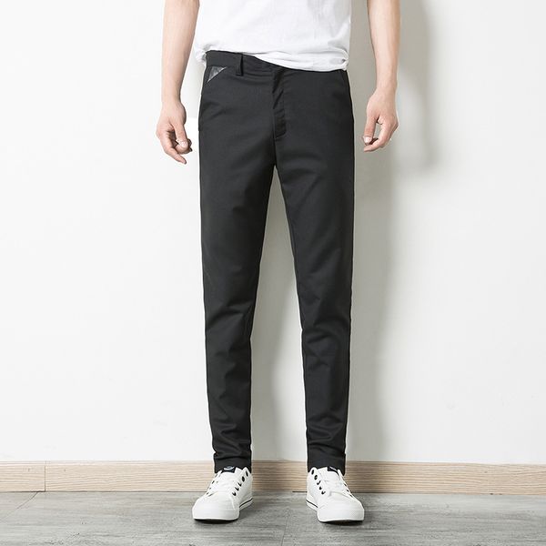 high street autumn and winter solid color beam feet pants hip hop style feet men's casual trousers, White;black
high street autumn and winter solid color beam feet pants hip hop style feet men's casual trousers, White;black