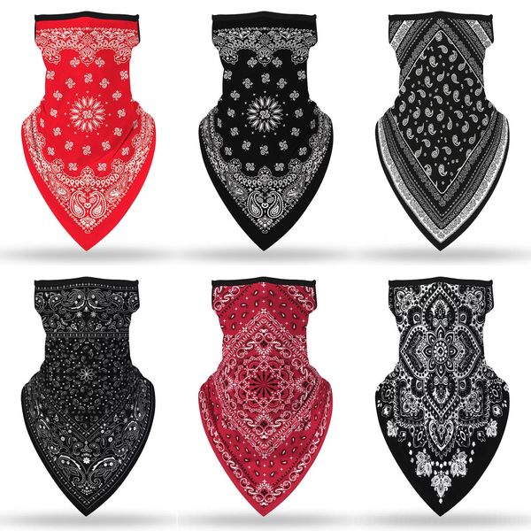 btwjs sports bicycle headwear magic scarf cycling mask anti-uvsilk fishing cover ride scarf bandana face mask running, Black 
btwjs sports bicycle headwear magic scarf cycling mask anti-uvsilk fishing cover ride scarf bandana face mask running, Black