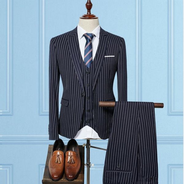 jacket+vest+pants) 2019 tailor-made suit 2018 men suits fashion wool men's slim fit business male wedding suit three pieces, White;black
jacket+vest+pants) 2019 tailor-made suit 2018 men suits fashion wool men's slim fit business male wedding suit three pieces, White;black
