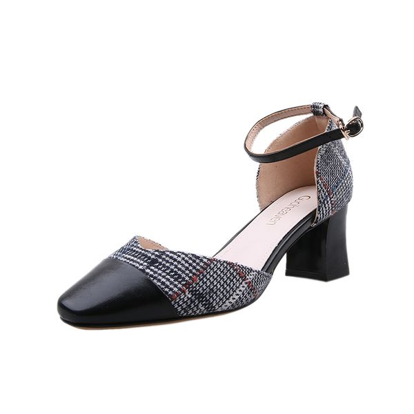 2020 women summer fashion pumps summer mixed colors ladies square toe high heel elegant sandals female, Black
2020 women summer fashion pumps summer mixed colors ladies square toe high heel elegant sandals female, Black