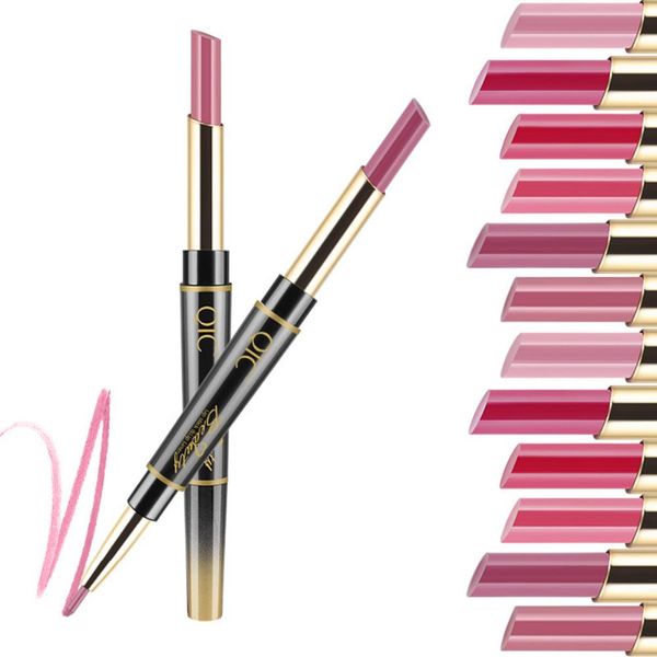 24 hours long lasting 2in1 lipstick fashionable useful waterproof double-side matte lip liner double-end makeup lipstick pencils
24 hours long lasting 2in1 lipstick fashionable useful waterproof double-side matte lip liner double-end makeup lipstick pencils