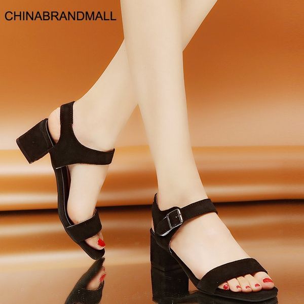 summer shoes women block heels ankle stap sandals leisure office lady mid heel flock shoes woman sandalias 2020 black gray beige
summer shoes women block heels ankle stap sandals leisure office lady mid heel flock shoes woman sandalias 2020 black gray beige
