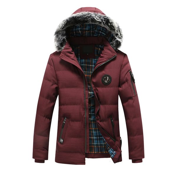 men's fashion collars hooded pure color of 2018 autumn winters recreational men winter coat bomber jacket, Black
men's fashion collars hooded pure color of 2018 autumn winters recreational men winter coat bomber jacket, Black