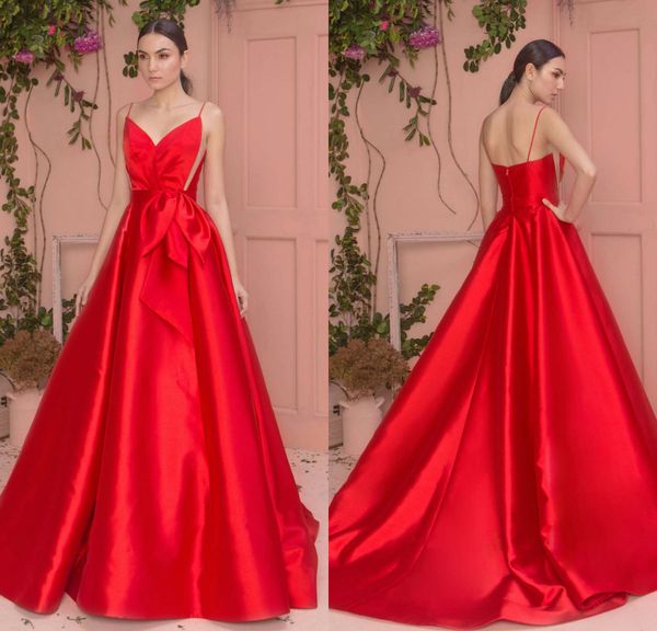 zuhair murad red evening gowns spaghetti a line satin sweep train custom made prom dress bridesmaid gowns party wear, Black;red
zuhair murad red evening gowns spaghetti a line satin sweep train custom made prom dress bridesmaid gowns party wear, Black;red