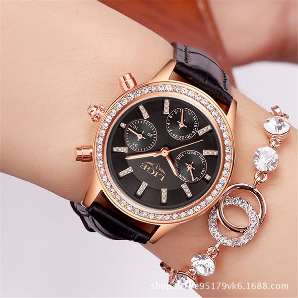 2019 wristwatches belt surface trend quartz watch rhinestone woman table function waterproof ma'am women's casual automatic bracel, Slivery;brown
2019 wristwatches belt surface trend quartz watch rhinestone woman table function waterproof ma'am women's casual automatic bracel, Slivery;brown