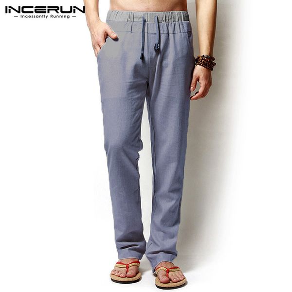 incerun men casual pants drawstring joggers cotton streetwear trousers men patchwork 2019 straight pants pantalones hombre s-3xl, Black
incerun men casual pants drawstring joggers cotton streetwear trousers men patchwork 2019 straight pants pantalones hombre s-3xl, Black