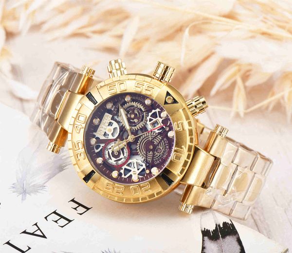 19a good quality men invicta gold watches stainless steel strap men watches quartz wristwatches relogies for men relojes gift sell, Slivery;brown
19a good quality men invicta gold watches stainless steel strap men watches quartz wristwatches relogies for men relojes gift sell, Slivery;brown