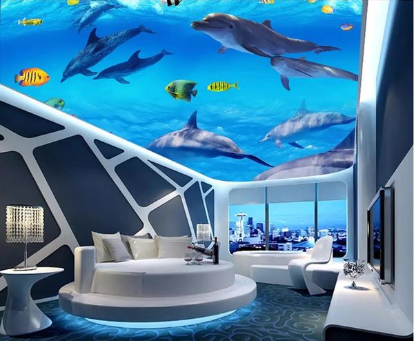 3d ceiling murals wallpaper custom p underwater world dolphin fish living room home decor 3d wall murals wallpaper for walls 3 d
3d ceiling murals wallpaper custom p underwater world dolphin fish living room home decor 3d wall murals wallpaper for walls 3 d