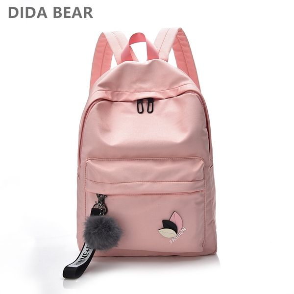didabear new women's backpack female backpacks school for girls fashion rucksack waterproof nylon travel bag bolsas mochilas q190416
didabear new women's backpack female backpacks school for girls fashion rucksack waterproof nylon travel bag bolsas mochilas q190416
