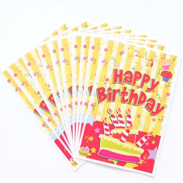 10pcs/lot happy birthday theme party gift bag party decoration plastic candy bag loot for kids festival supplies
10pcs/lot happy birthday theme party gift bag party decoration plastic candy bag loot for kids festival supplies