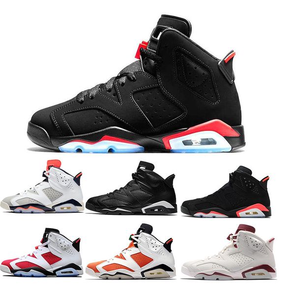 new bred 6 6s basketball shoes tinker unc black cat white infrared red carmine toro mens trainers sneakers size us 7-13 elecar
new bred 6 6s basketball shoes tinker unc black cat white infrared red carmine toro mens trainers sneakers size us 7-13 elecar