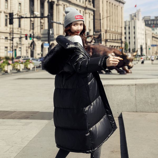 women's down jacket 2019 long winter warm coat female hooded real fur plus size puffer jacket outerwear ladies 055, Black
women's down jacket 2019 long winter warm coat female hooded real fur plus size puffer jacket outerwear ladies 055, Black