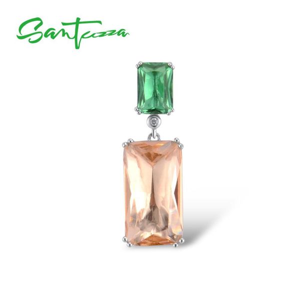 santuzza silver pendant for women pure 925 sterling silver sparkling glamorous octagon green orange crystal party fine jewelry
santuzza silver pendant for women pure 925 sterling silver sparkling glamorous octagon green orange crystal party fine jewelry