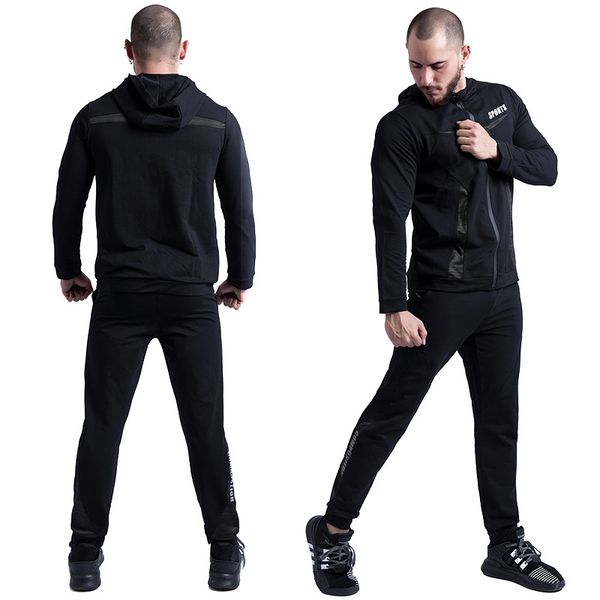 autumn winter men sportswear tracksuit zip up hoodie jacket sweatshirt+pant running jogging fitness gym leisure set sport suit, Black;blue
autumn winter men sportswear tracksuit zip up hoodie jacket sweatshirt+pant running jogging fitness gym leisure set sport suit, Black;blue