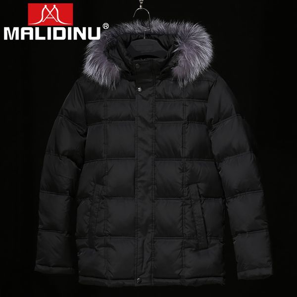 malidinu 2019 down jacket men winter down coats real fur parka thick warm winter coat men 70% white duck plus size, Black
malidinu 2019 down jacket men winter down coats real fur parka thick warm winter coat men 70% white duck plus size, Black