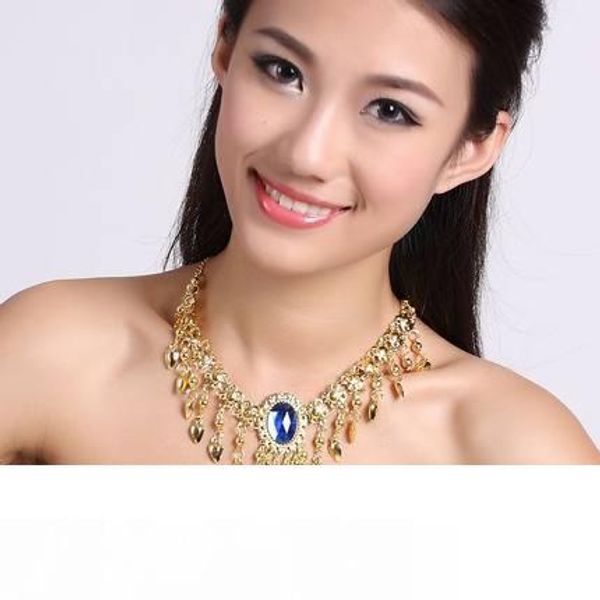 new belly dance necklace costume jewelry bollywood dancing props belly dance necklace gem belly dance jewelry necklace headdress 2 use, Silver
new belly dance necklace costume jewelry bollywood dancing props belly dance necklace gem belly dance jewelry necklace headdress 2 use, Silver