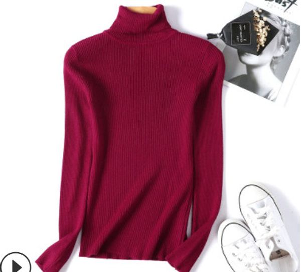 

2019 womens sweaters winter turtleneck sweater women thin pullover jumper knitted sweater pull femme hiver truien dames new, White;black