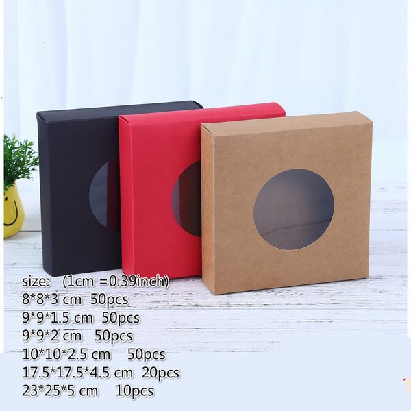 1lot red black color brown color baking gift box biscuit candy snack west point transparent window kraft paper square box
1lot red black color brown color baking gift box biscuit candy snack west point transparent window kraft paper square box