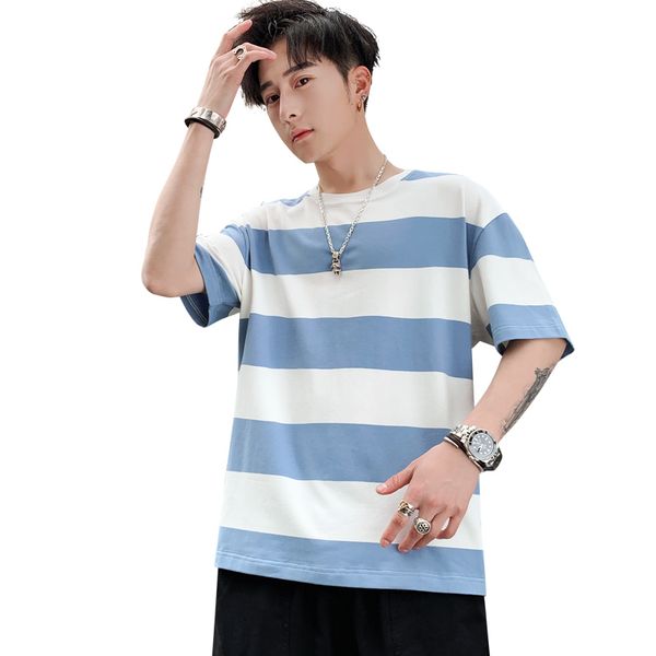 2020 summer t shirt mens 100% cotton short sleeve t-shirt casual striped tees man quality mangas cortas camiseta de los hombres, White;black
2020 summer t shirt mens 100% cotton short sleeve t-shirt casual striped tees man quality mangas cortas camiseta de los hombres, White;black