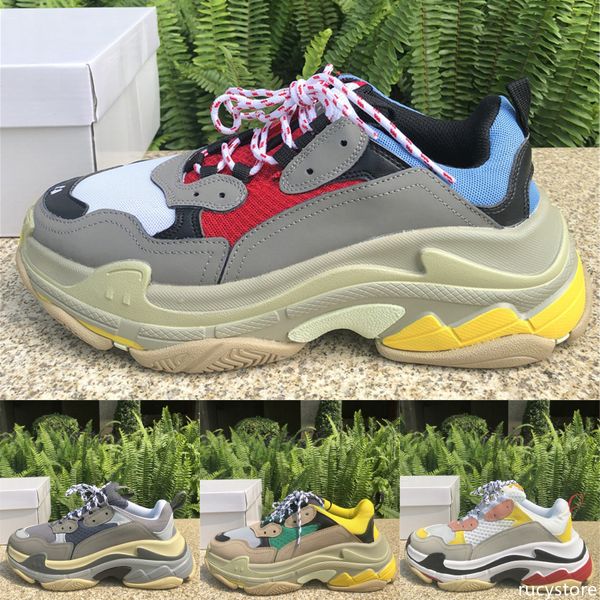 luxury triple s sneakers mens womens beige triple black white red paris 17fw fashion casual platform designer shoes size 36-45
luxury triple s sneakers mens womens beige triple black white red paris 17fw fashion casual platform designer shoes size 36-45