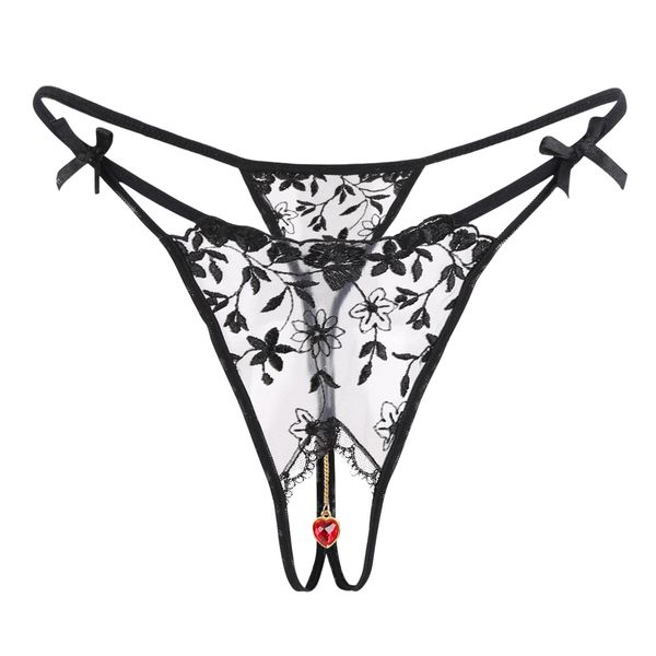 women panties thongs open crotch panties lace underwear crotchless transparent embroidery g string erotic knickers, Black;pink
women panties thongs open crotch panties lace underwear crotchless transparent embroidery g string erotic knickers, Black;pink