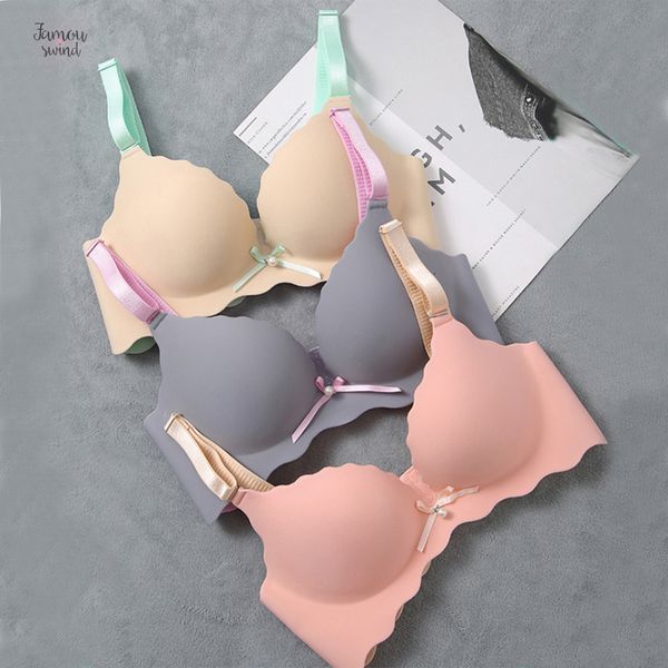 deep u women for bras push up lingerie seamless bra wire bralette plunge bow brassiere female underwear intimates d, Red;black
deep u women for bras push up lingerie seamless bra wire bralette plunge bow brassiere female underwear intimates d, Red;black