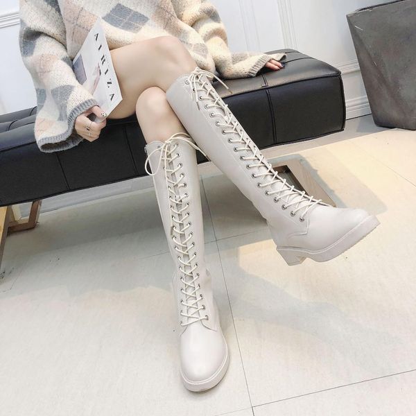 женская обувь сапоги над коленом boots 2019 новая осень и зима нескользящие теплые плоское дно женская обувь низкий каблук, Black
женская обувь сапоги над коленом boots 2019 новая осень и зима нескользящие теплые плоское дно женская обувь низкий каблук, Black