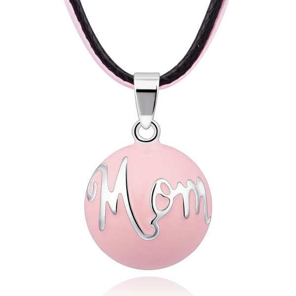 eudora angel caller baby chime ball pink "mom"letter harmony bola ball ringing bola pendant necklace fine jewelry pregnant gift, Silver
eudora angel caller baby chime ball pink "mom"letter harmony bola ball ringing bola pendant necklace fine jewelry pregnant gift, Silver