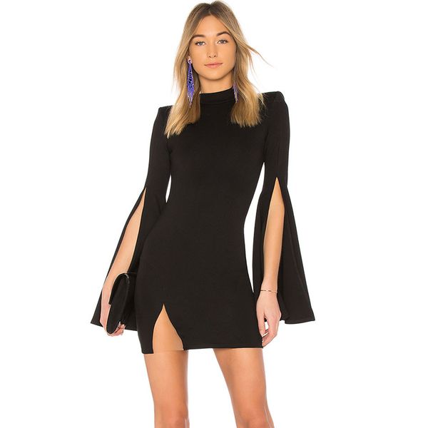 hashupha 2019 winter new fashion style bandage dress black long sleeve evening party celebrity hollow out women dresses, Black;gray
hashupha 2019 winter new fashion style bandage dress black long sleeve evening party celebrity hollow out women dresses, Black;gray