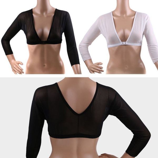 бесшовные arm shaper женщины sexy тощий сетки v шеи с длинными рукавами lady tops, Black;white
бесшовные arm shaper женщины sexy тощий сетки v шеи с длинными рукавами lady tops, Black;white