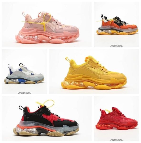 more than 2019 luxury triple s designer low daddy sneakers multiple soles men's and women's casual casual shoes with high quality, Black
more than 2019 luxury triple s designer low daddy sneakers multiple soles men's and women's casual casual shoes with high quality, Black
