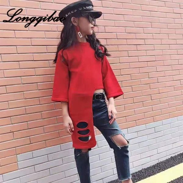 longqibao children's clothing girls red sweater female baby personality hole foreign trend catwalk sweater children's clothes, Blue
longqibao children's clothing girls red sweater female baby personality hole foreign trend catwalk sweater children's clothes, Blue