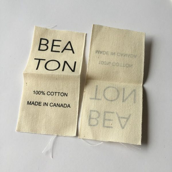 custom label 500pcs notions 100% cotton silk-screen printed clothes labels for clothing sweater, Black
custom label 500pcs notions 100% cotton silk-screen printed clothes labels for clothing sweater, Black