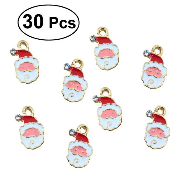 30pcs alloy christmas santa claus charms pendants for crafting jewelry making accessory
30pcs alloy christmas santa claus charms pendants for crafting jewelry making accessory