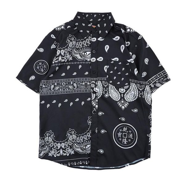 designer mens chinese printed shirts fashion paisley pattern summer casual shirts shorts sleeve mens, White;black
designer mens chinese printed shirts fashion paisley pattern summer casual shirts shorts sleeve mens, White;black