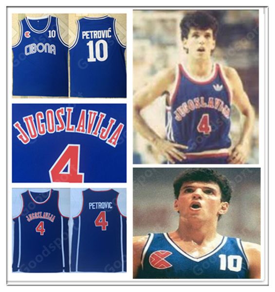 jugoslavaija 10 drazen petrovic jersey yugoslavia mens basketball jersey vintage stitched shirts classic sport 4 sibenka, Black;red
jugoslavaija 10 drazen petrovic jersey yugoslavia mens basketball jersey vintage stitched shirts classic sport 4 sibenka, Black;red