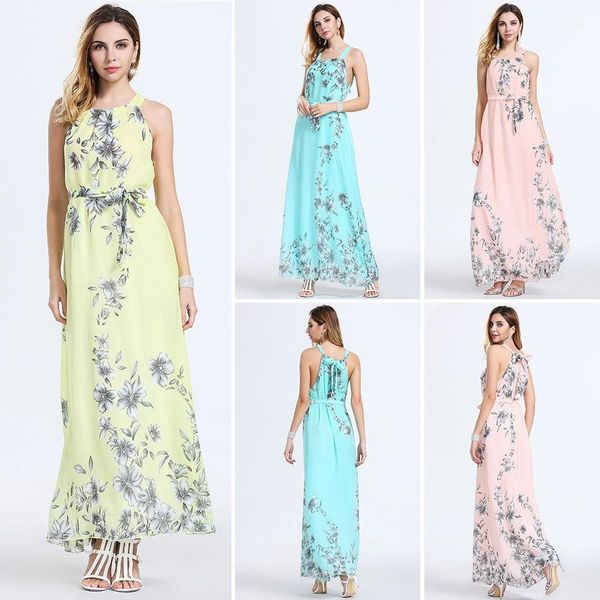 dresses fashion crew neck bow irregular dress 2020 women designer floral dress summer slim sleeveless print, Black;gray
dresses fashion crew neck bow irregular dress 2020 women designer floral dress summer slim sleeveless print, Black;gray