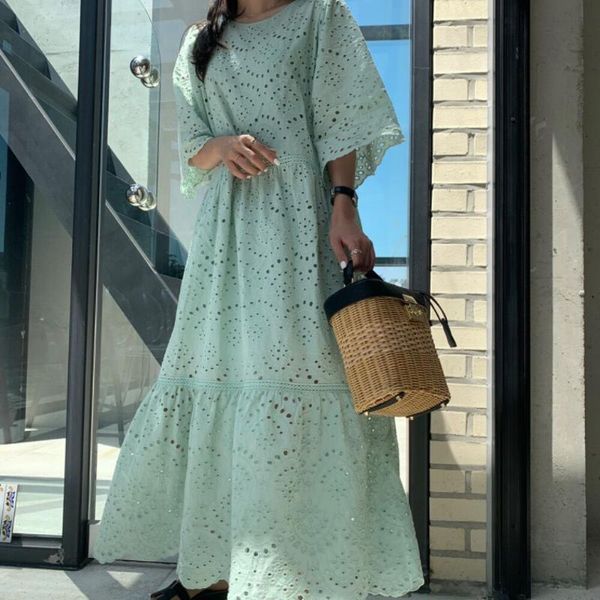 fancy one piece flower shape hollow out dress long ruffles vintage vocation robe longue vestido largo, White;black
fancy one piece flower shape hollow out dress long ruffles vintage vocation robe longue vestido largo, White;black