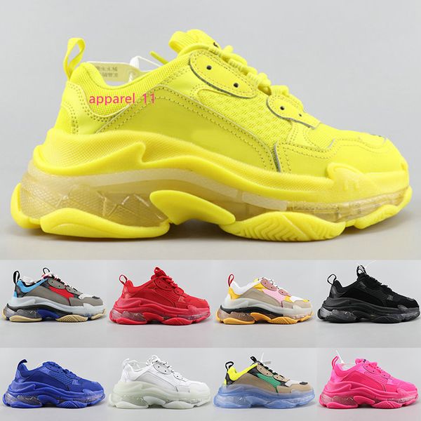 designer triple s designer casual shoes paris 17fw sneaker clear bubble midsole triple black mens womens fashion size 36-45
designer triple s designer casual shoes paris 17fw sneaker clear bubble midsole triple black mens womens fashion size 36-45
