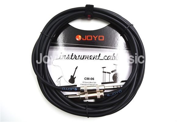 joyo cm-06 15ft 4.5m shielded 6.3mm stereo to mono metal plug audio cable guitar keyboard instruments sound console cable
joyo cm-06 15ft 4.5m shielded 6.3mm stereo to mono metal plug audio cable guitar keyboard instruments sound console cable