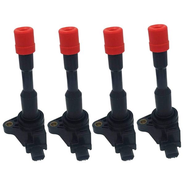 set of 4 ignition coils for 2003-2011 civic hybrid 1.3l uf374 5c1405