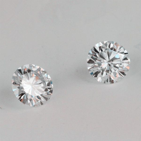 offer the certificate test positive ij color round brilliant cut 1ct 6.5mm vvs clarity lab grown moissanite diamond for earring, Black
offer the certificate test positive ij color round brilliant cut 1ct 6.5mm vvs clarity lab grown moissanite diamond for earring, Black